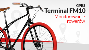 Terminal GPRS FM10 - Monitorowanie rowerów