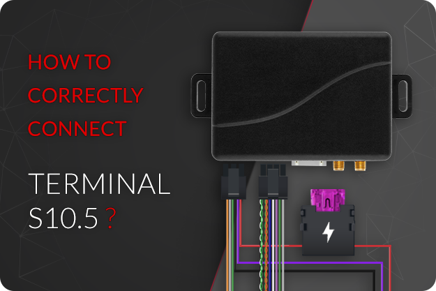 Terminal S10.5 - methods of connecting to the CAN bus